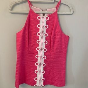 Lilly Pulitzer Pink Blouse